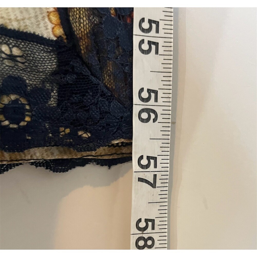 Y2k Satin Patchwork Western Maxi Slip Dress L Festival Rodeo Cowgirl Summer - Picture 12 of 15